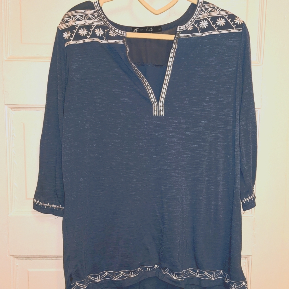 Urban Coco Blue Blouse